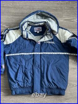 Vintage 90s Starter Pro Line Dallas Cowboys Jacket Men's Size Large