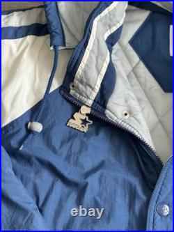 Vintage 90s Starter Pro Line Dallas Cowboys Jacket Men's Size Large