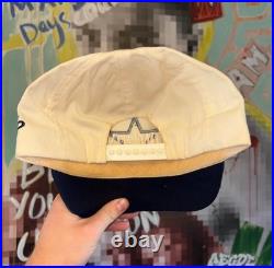 Vintage Annco Dallas Cowboys On Fire Snapback Hat Cap White Flames 90s RARE