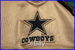 Vintage Apex Emmitt Smith Dallas Cowboys 1994 NFL 75th Ann. Double Star Jersey