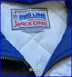 Vintage Apex One ProLine Dallas Cowboys Puffer Jacket. RARE. 90's, Y2K Size S