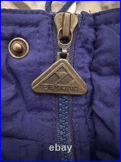 Vintage Apex One Proline Dallas Cowboys Pullover Hooded Coat Jacket Sz Medium