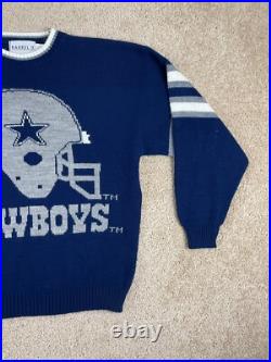 Vintage Barrrel II Pullover Sweater Mens XL USA Crewneck NFL Dallas Cowboys Blue Vintage Barrrel II Pullover Sweater Mens XL USA Crewneck NFL Dallas Cowboys Blue