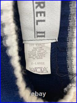 Vintage Barrrel II Pullover Sweater Mens XL USA Crewneck NFL Dallas Cowboys Blue