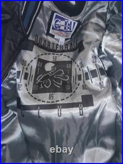 Vintage Carl Banks Dallas Cowboys 100% Leather Bomber Jacket Size LG- Nice Vintage Carl Banks Dallas Cowboys 100% Leather Bomber Jacket Size LG- Nice
