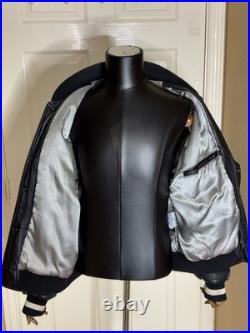 Vintage Carl Banks G-III LEATHER NFL Dallas Cowboys Coat Jacket L logo spellout