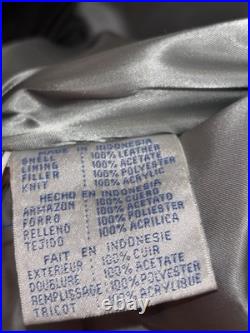 Vintage Carl Banks G-III LEATHER NFL Dallas Cowboys Coat Jacket L logo spellout