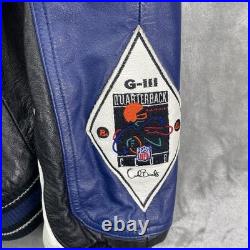 Vintage Carl Banks G-III LEATHER NFL Dallas Cowboys Coat Jacket XL logo spellout Vintage Carl Banks G-III LEATHER NFL Dallas Cowboys Coat Jacket XL logo spellout