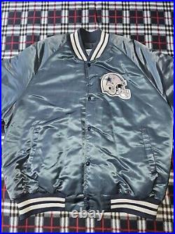 Vintage Chalk Line Dallas Cowboys NFL Football Snap Jacket Big Spellout XL EUC