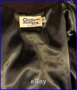 Vintage DALLAS COWBOYS Varsity Style Jacket from CHALK LINE Adult Size XXL