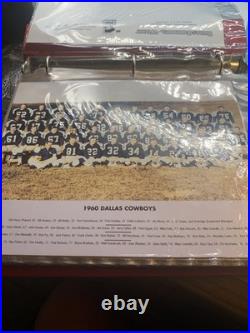 Vintage Dallas Cowboys 40th Anniversay Collection Team Pictures