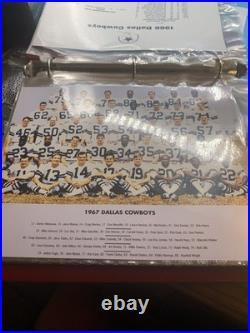 Vintage Dallas Cowboys 40th Anniversay Collection Team Pictures