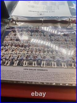 Vintage Dallas Cowboys 40th Anniversay Collection Team Pictures