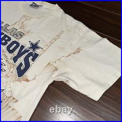 Vintage Dallas Cowboys AOP Super Bowl XXX Shirt Desert Print 1996 Large