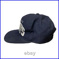 Vintage Dallas Cowboys Arch Block Spellout Starter Snapback Hat 1990s