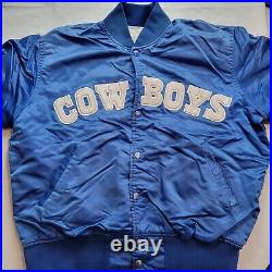 Vintage Dallas Cowboys Coat Size Medium Made In USA