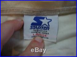 Vintage Dallas Cowboys Deion Sanders 1995 Starter Throwback Jersey Size 48 L