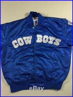 Vintage Dallas Cowboys Football-NFL Starter Jacket SizeL