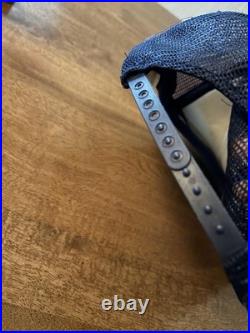 Vintage Dallas Cowboys Hat Cap Snap Back Blue NFL Football Trucker Mesh Mens 80s