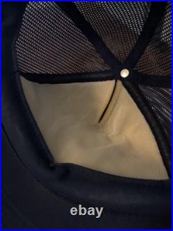 Vintage Dallas Cowboys Hat Cap Snap Back Blue NFL Football Trucker Mesh Mens 80s