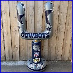 Vintage Dallas Cowboys Inflatable Uprights Field Goal Post 1999 Air Games 6ft