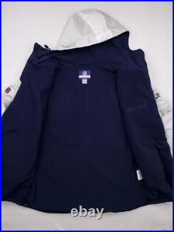 Vintage Dallas Cowboys Jacket Mens Extra Large Blue Gray Reebok Fleece Line Coat