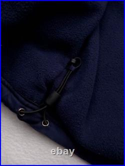 Vintage Dallas Cowboys Jacket Mens Extra Large Blue Gray Reebok Fleece Line Coat