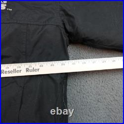 Vintage Dallas Cowboys Jacket Mens Large Black NFL Football Starter Hooded 90s