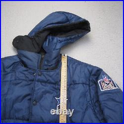 Vintage Dallas Cowboys Jacket Mens M Reversible Bomber Hooded NFL Pro Line Vintage Dallas Cowboys Jacket Mens M Reversible Bomber Hooded NFL Pro Line