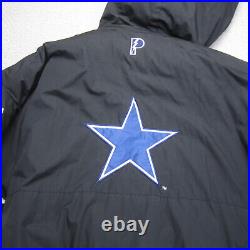 Vintage Dallas Cowboys Jacket Mens M Reversible Bomber Hooded NFL Pro Line Vintage Dallas Cowboys Jacket Mens M Reversible Bomber Hooded NFL Pro Line