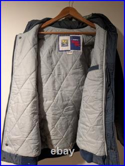 Vintage Dallas Cowboys Jacket Mens Medium NFL Gameday Puffer Coat Full Zip