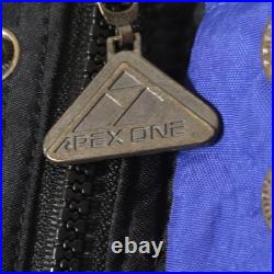 Vintage Dallas Cowboys Jacket Mens XL Blue Black NFL Football Puffer 90s read