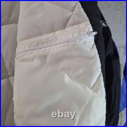 Vintage Dallas Cowboys Jacket Mens XL Blue Black NFL Football Puffer 90s read