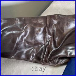 Vintage Dallas Cowboys Jacket Mens XL Blue Brown NFL Football Letterman Wool G-3