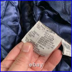 Vintage Dallas Cowboys Jacket Mens XL Blue Brown NFL Football Letterman Wool G-3