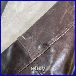 Vintage Dallas Cowboys Jacket Mens XL Blue Brown NFL Football Letterman Wool G-3