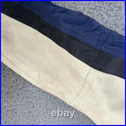 Vintage Dallas Cowboys Jacket Mens XL Leather NFL Football Varsity 90s