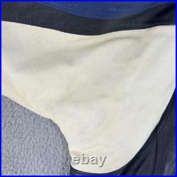 Vintage Dallas Cowboys Jacket Mens XL Leather NFL Football Varsity 90s