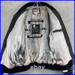 Vintage Dallas Cowboys Jacket Mens XL Leather NFL Football Varsity 90s