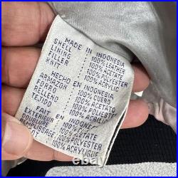 Vintage Dallas Cowboys Jacket Mens XL Leather NFL Football Varsity 90s