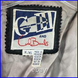 Vintage Dallas Cowboys Jacket Mens XL Leather NFL Football Varsity 90s