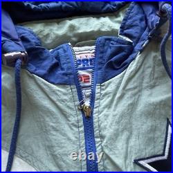 Vintage Dallas Cowboys Jacket Mens XL NFL Football Apex One Pro Line 90s