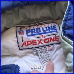 Vintage Dallas Cowboys Jacket Mens XL NFL Football Apex One Pro Line 90s