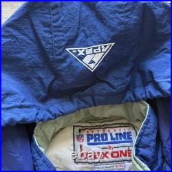 Vintage Dallas Cowboys Jacket Mens XL NFL Football Apex One Pro Line 90s