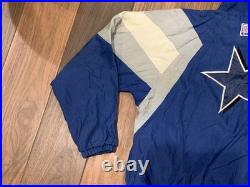 Vintage Dallas Cowboys Jacket Reebok Pro Line Size Medium