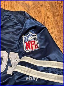 Vintage Dallas Cowboys Jacket Starter Large Football NFL Tom Landry Era 80s