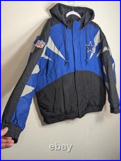 Vintage Dallas Cowboys Jacket XL NFL Apex One Pro Line 90s Puffer Parka Hood Vintage Dallas Cowboys Jacket XL NFL Apex One Pro Line 90s Puffer Parka Hood