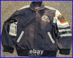 Vintage Dallas Cowboys Jeff Hamilton Jacket NFL Football Size XL