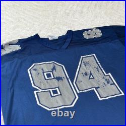 Vintage Dallas Cowboys Jersey Mens XL NFL Football Haley 94 LogoAthletic Trashed