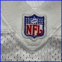 Vintage Dallas Cowboys Leon Lett Authentic Replica Jersey 52 2XL XXL White Blue